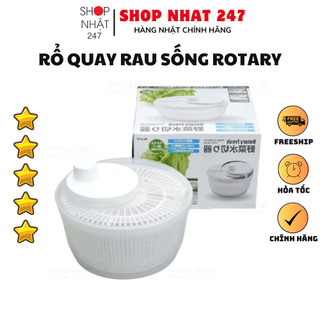 [Hỏa Tốc HN] Rổ quay rau Rotary Nội địa Nhật Bản