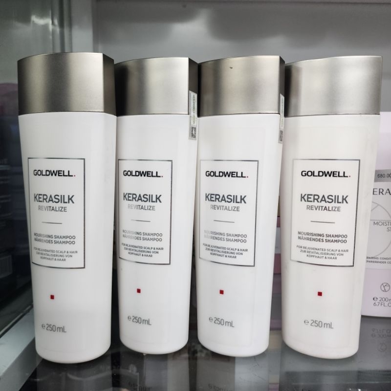 DẦU GỘI GOLDWELL KERASILK NOURISHING CHĂM SÓC DA ĐẦU KHÔ 250ML (sale lỗ date 12/2024(