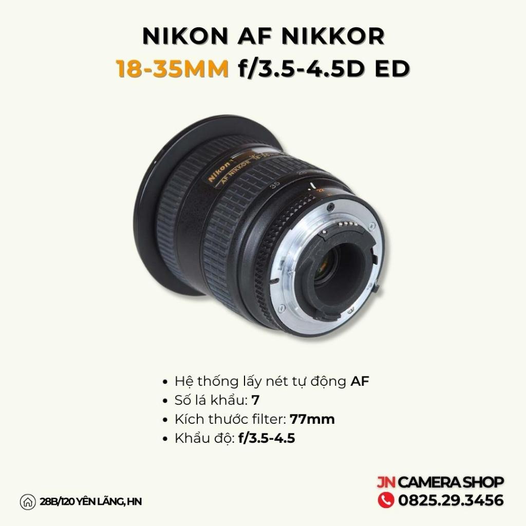 Ống kính máy ảnh Nikon 18-35mm f/3.5-4.5D ED
