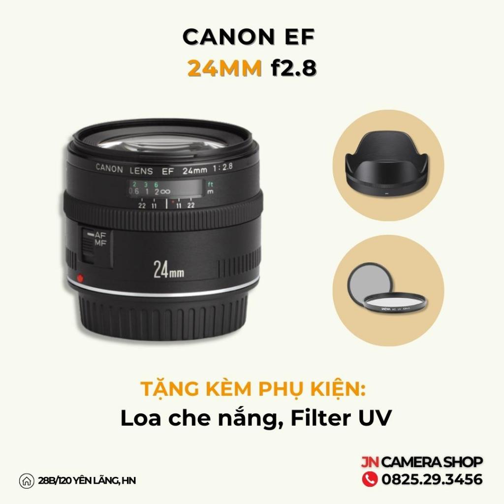 Ống kính Canon EF 24mm f2.8 mới 95%