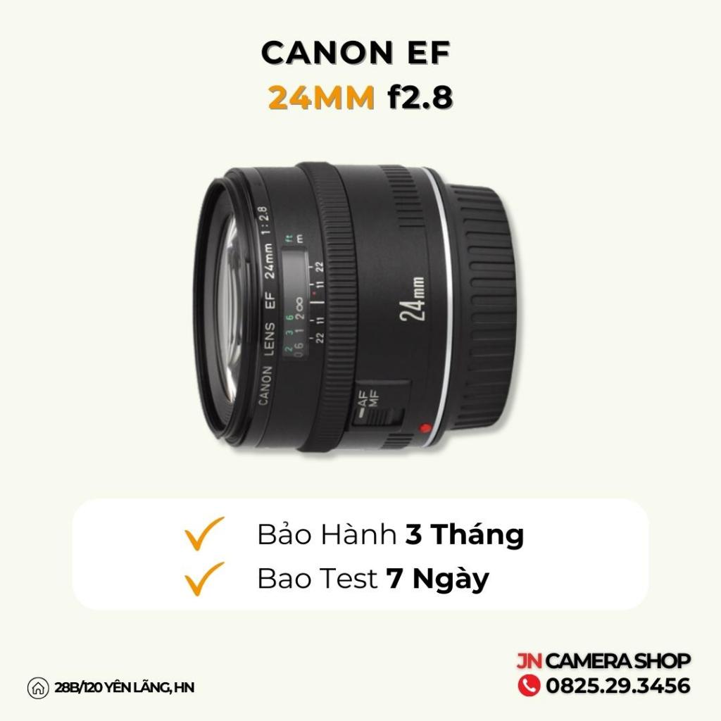 Ống kính Canon EF 24mm f2.8 mới 95%