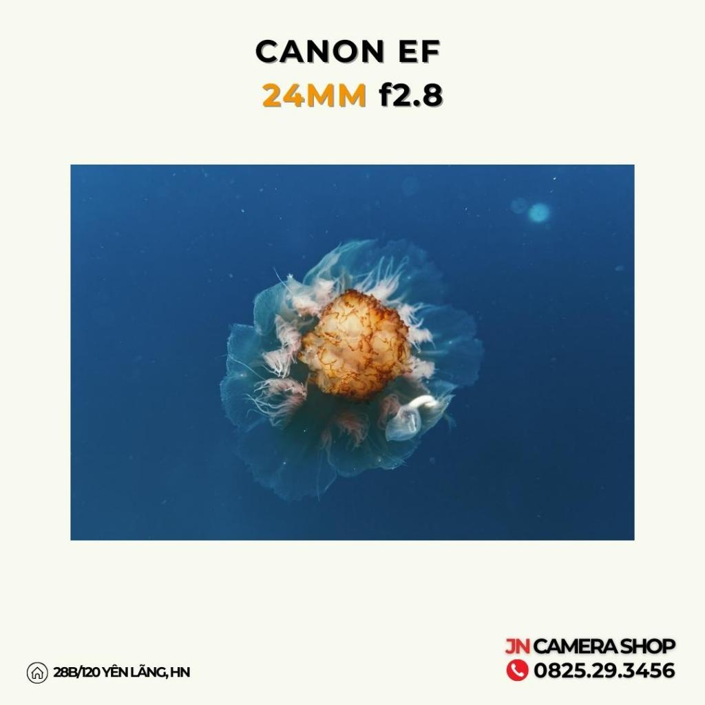 Ống kính Canon EF 24mm f2.8 mới 95%