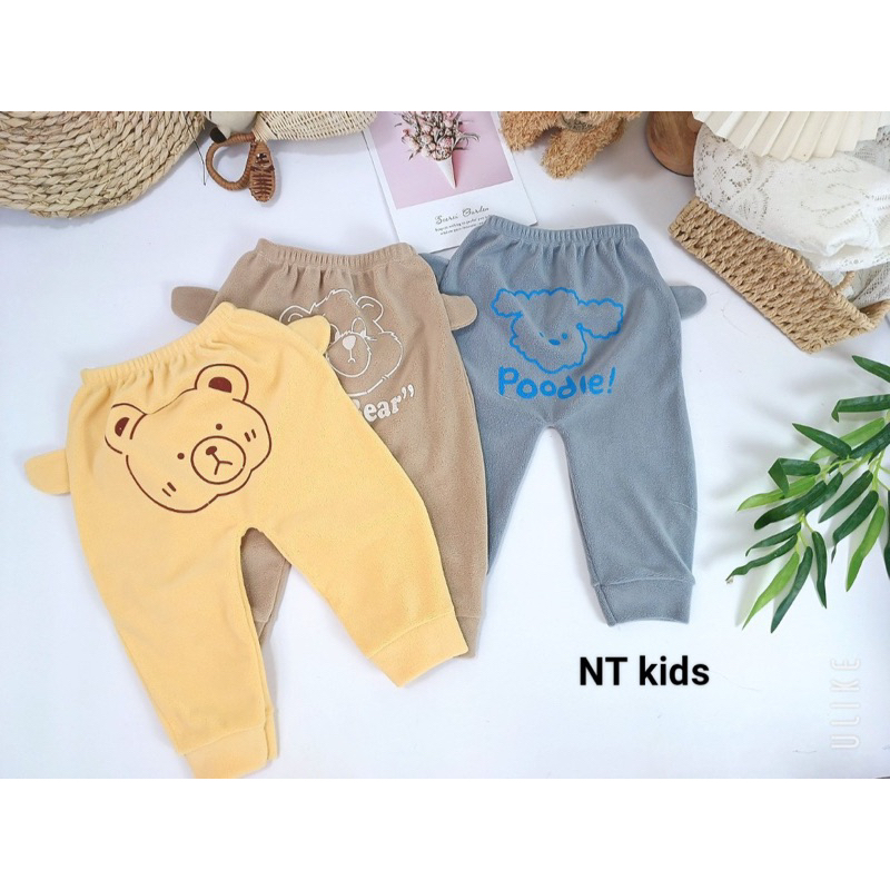 Quần nỉ hình thú