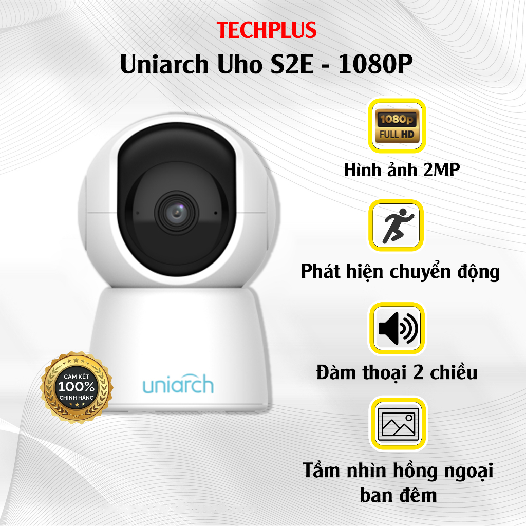 Camera IP Wifi UNV Uniarch UHO-S2E 2MP - Chính hãng bảo hành 2 năm