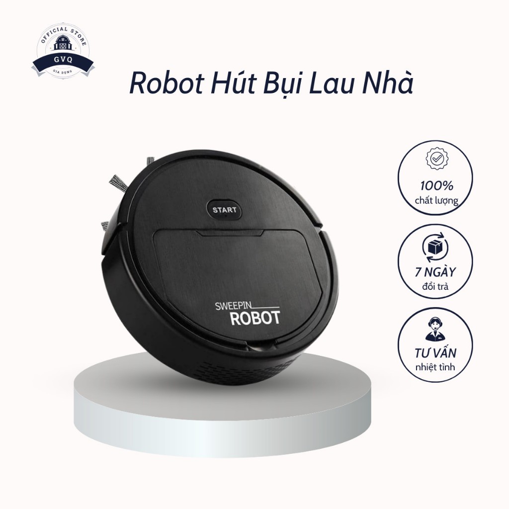Robot Hút Bụi Lau Nhà Thông Minh Tiện Lợi SWEEPIN