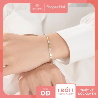 Lắc tay vàng 14k lcc111 huy thanh jewelry