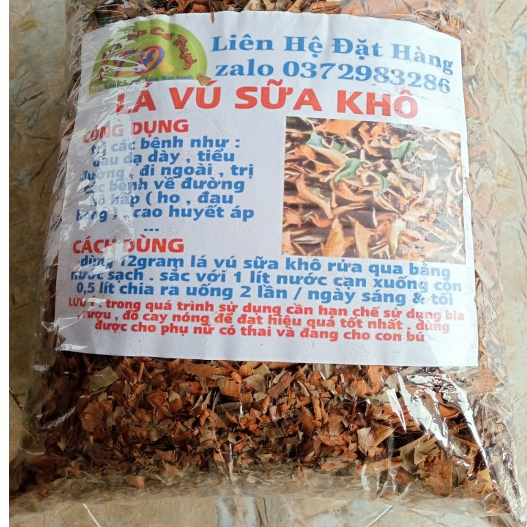 1kg lá vú sữa khô