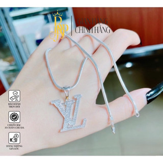 Dây chuyền LV cho nam , nữ BNP bản to dài, Vòng cổ Bạc Ta , giá tận gốc