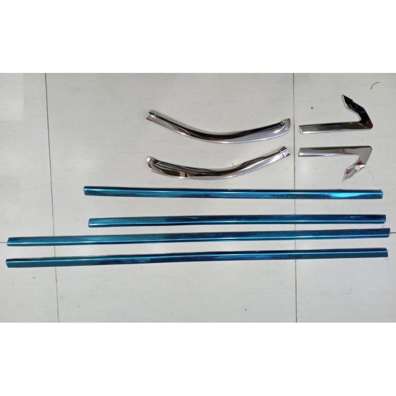Nẹp viền chân kính, Cong kính xe Honda City 2015- 2022, 2023 inox cao cấp