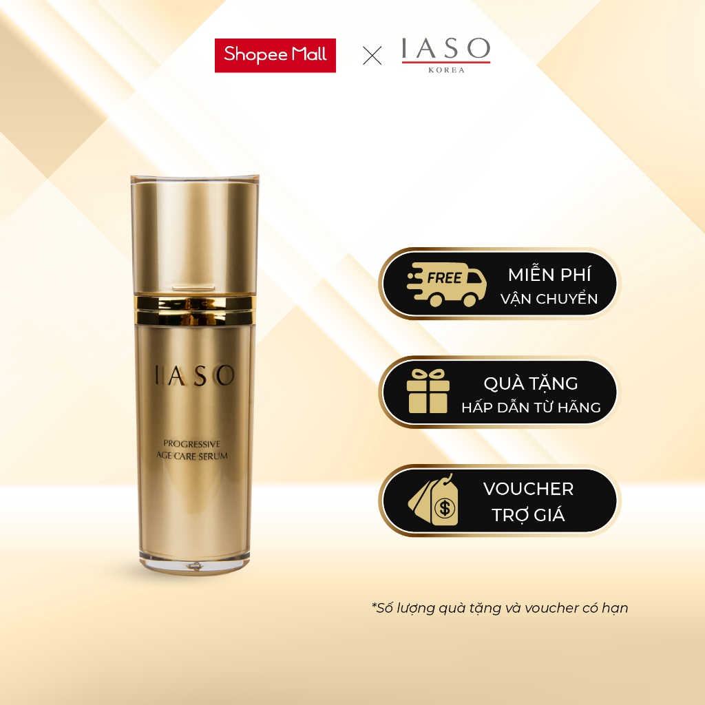 I19 Tinh chất dưỡng da ngăn ngừa lão hóa IASO Progressive Age Care Serum 35ml