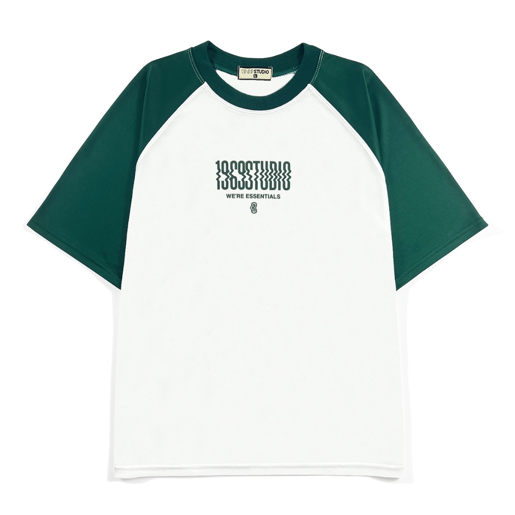 [Mã 4SPIKE2 giảm 30K đơn 99K] Áo Thun Raglan 1969STUDIO Basic Tee Form Rộng Tay Lỡ Unisex Phối Tay Thời Trang Nam Nữ