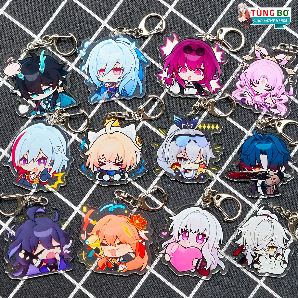 Móc Khóa Honkai: Star Rail (Cảm Xúc)
