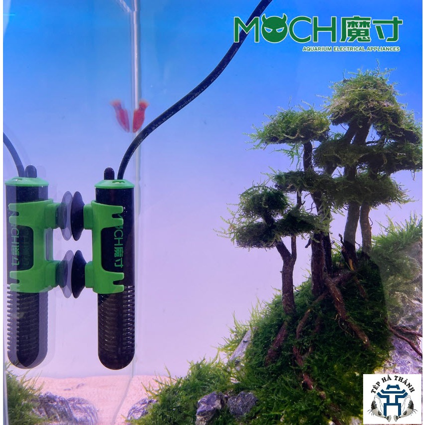 Sưởi Bể Cá Mini MOCH MI Series- Tự Động Điều Chỉnh Nhiệt Độ Cho Bể Cá Cảnh, Bể Thủy Sinh