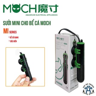 Sưởi bể cá mini moch mi series- tự động điều chỉnh nhiệt độ cho bể cá cảnh, bể thủy sinh
