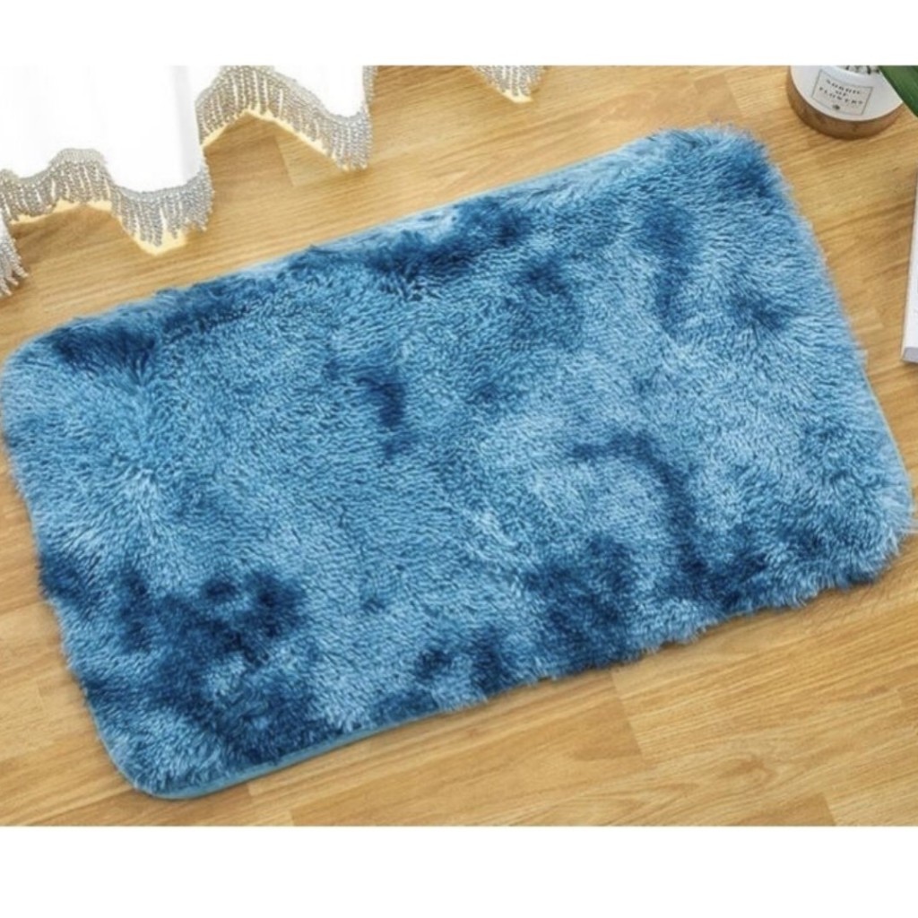 Thảm lau chân, thẩm chùi chân lông loang, deco trang chí cực đẹp