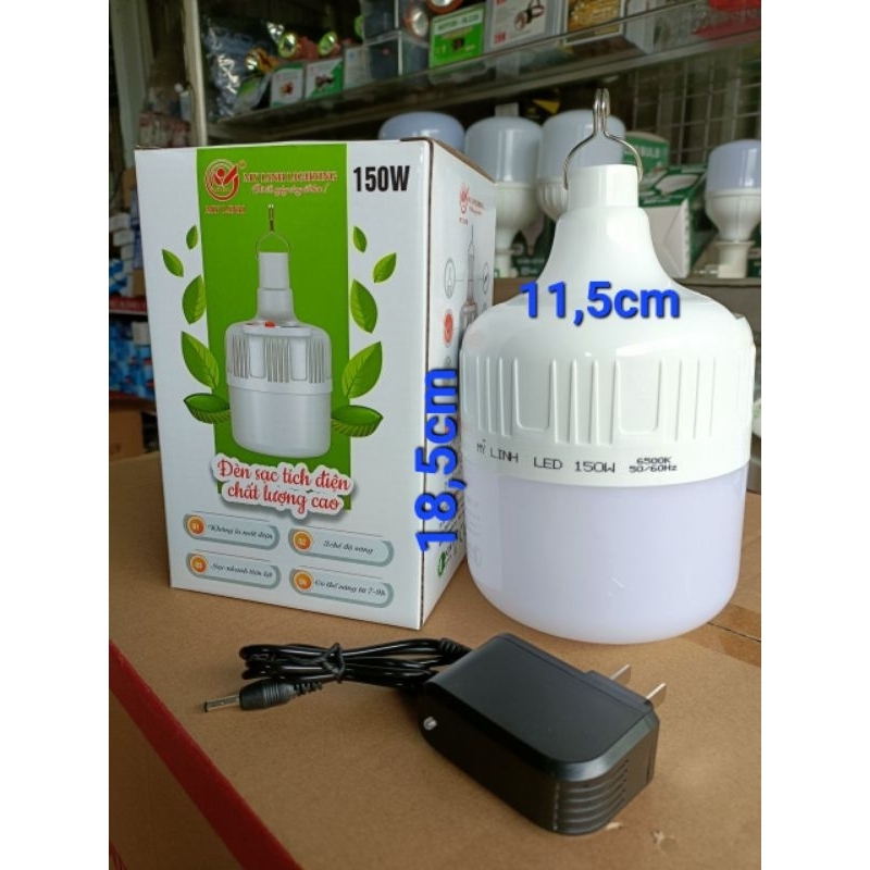 Đèn tích điện Mỹ Linh 150w mẫu mới , Đèn tích điện
