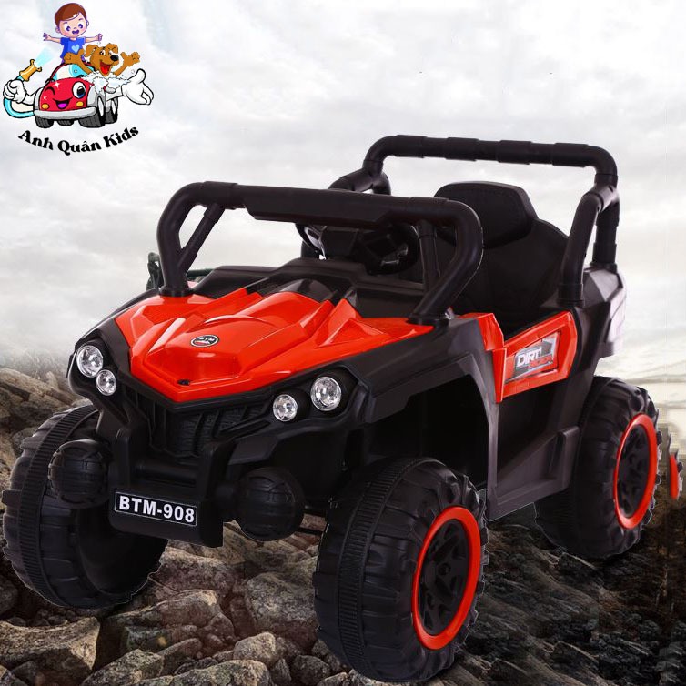 Ô tô xe điện trẻ em siêu địa hình NEL 908 - 2 chỗ ngồi - tải trọng 90kg