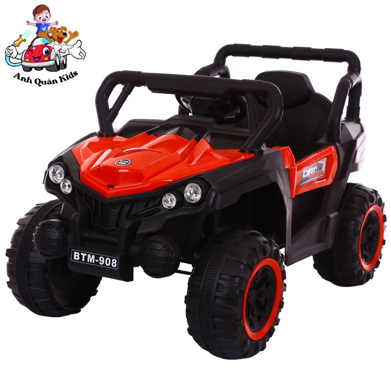 Ô tô xe điện trẻ em siêu địa hình NEL 908 - 2 chỗ ngồi - tải trọng 90kg