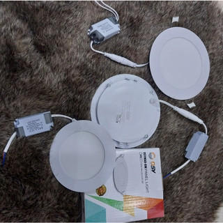 Bóng đèn led âm trần dsy, đèn led âm trần siêu mỏng 6w - 9w - 12w. ánh sáng trắng - vàng