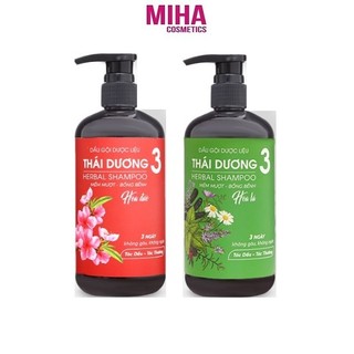 Dầu Gội Dược Liệu Thái Dương 3 Hương Lá Hoặc Hoa 480ml