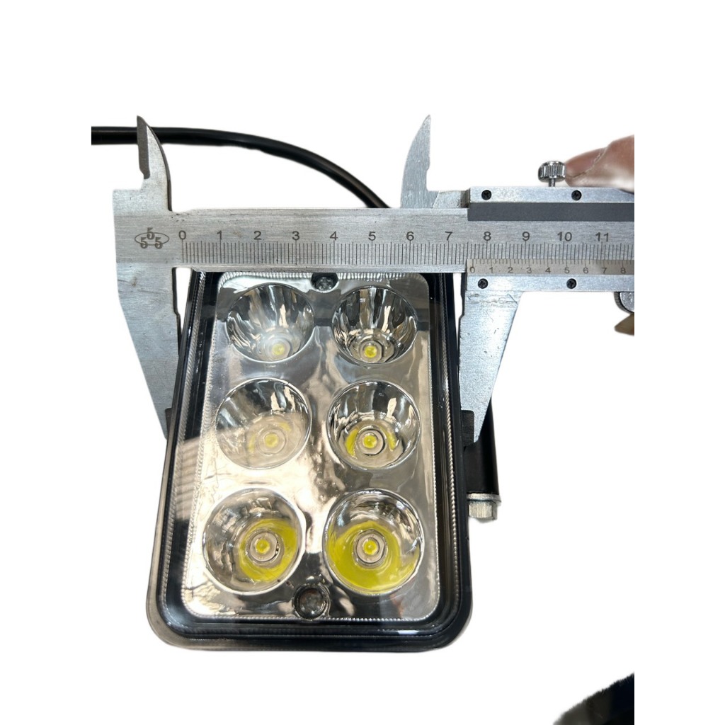 Đèn led Runlai 6 bóng, đèn led trợ sáng dùng cho ô tô, xe máy