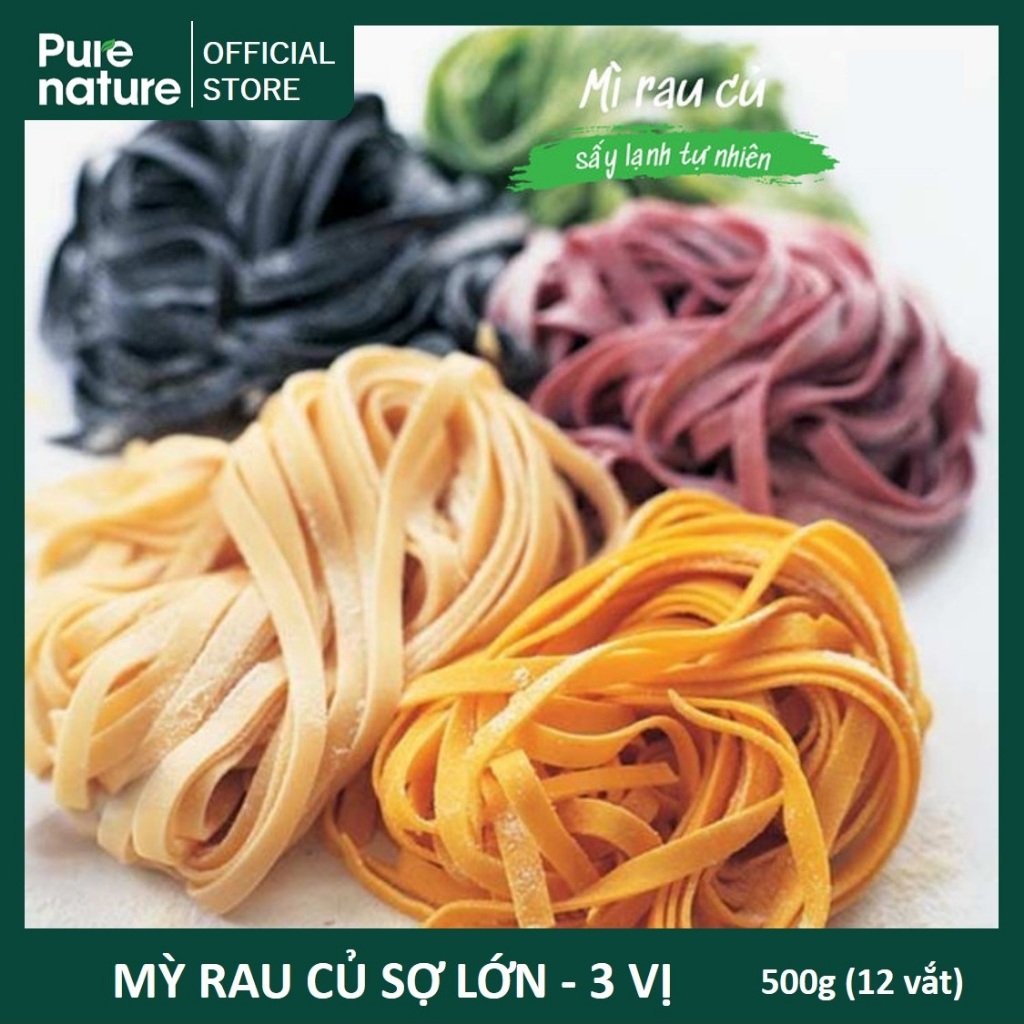 Pure Nature - Mỳ Rau Củ Sấy Lạnh Tự Nhiên