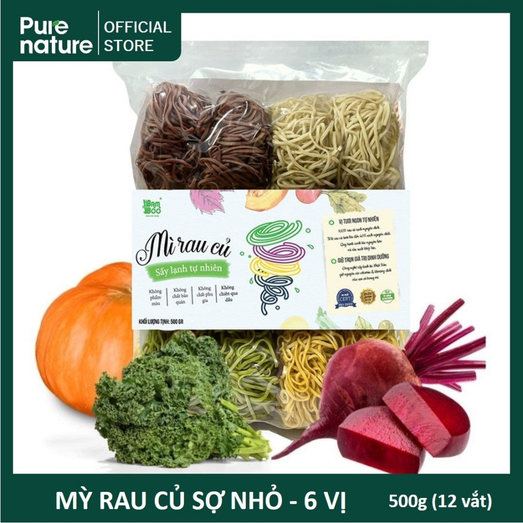 Pure Nature - Mỳ Rau Củ Sấy Lạnh Tự Nhiên