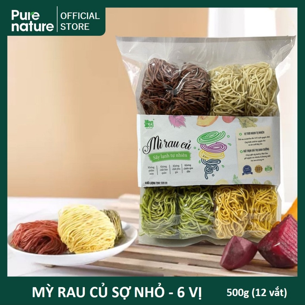 Pure Nature - Mỳ Rau Củ Sấy Lạnh Tự Nhiên