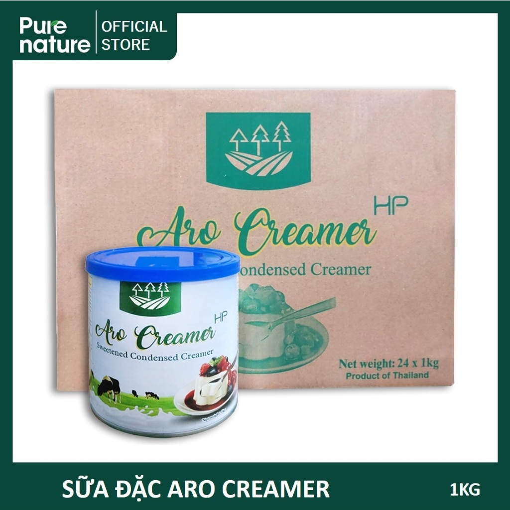 Pure Nature - Sữa đặc có đường Aro Creamer Thailand - Hộp 1kg
