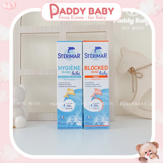 [Bay air] Xịt mũi muối biển cá heo Sterimar Pháp cho bé 100ml