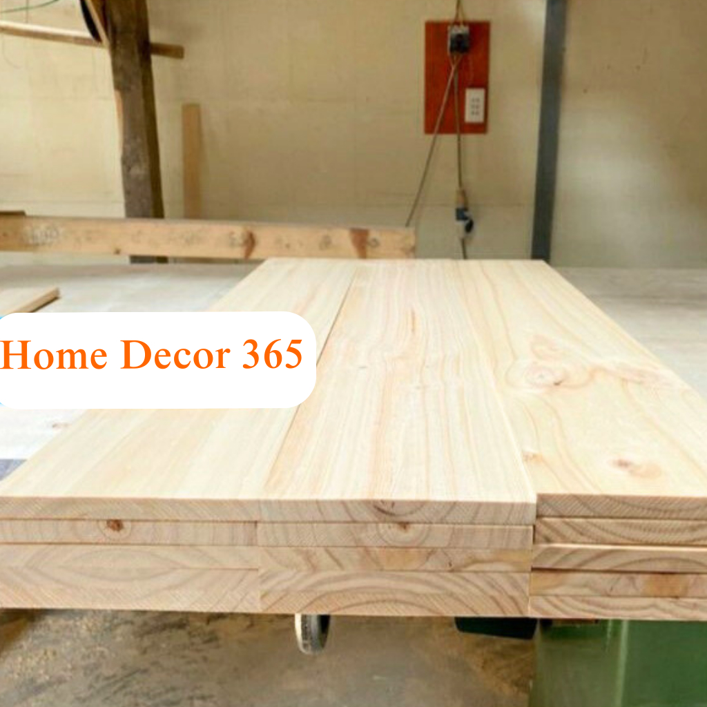 Thanh Nan Gỗ Thông Bào Sẵn Giá Rẻ Dày 3cm x 13cm x Dài 1m35, Tấm Gỗ Thông Xẻ Thanh Thích Hợp Trang Trí