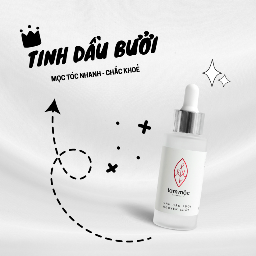 Lam Mộc - Tinh dầu bưởi nguyên chất - 30ml