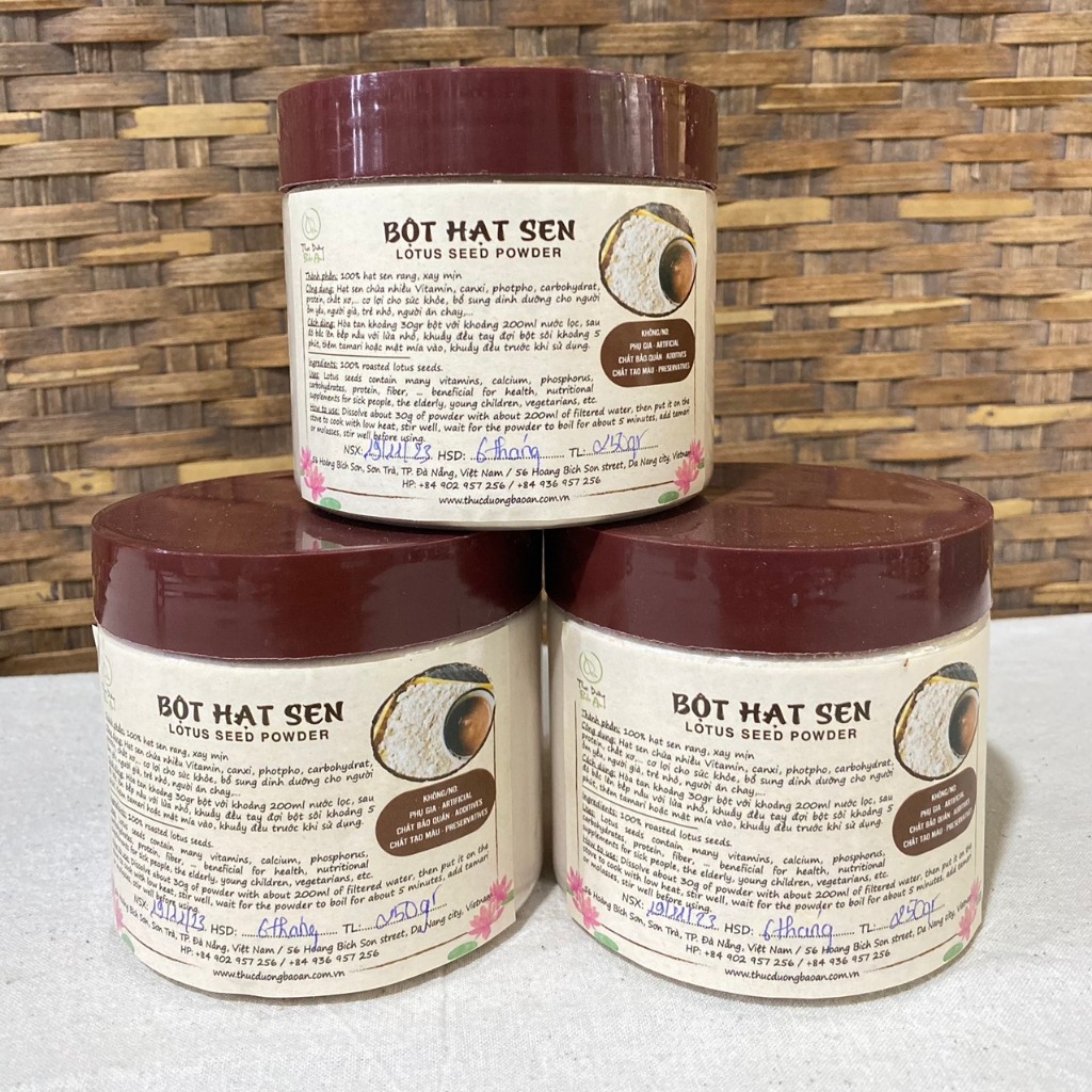 Bột hạt sen dinh dưỡng- bột ăn dặm cho bé