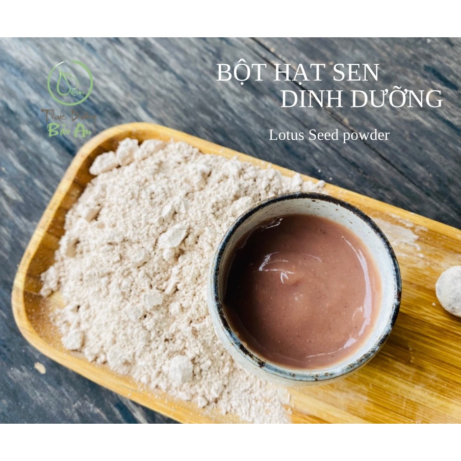 Bột hạt sen dinh dưỡng- bột ăn dặm cho bé