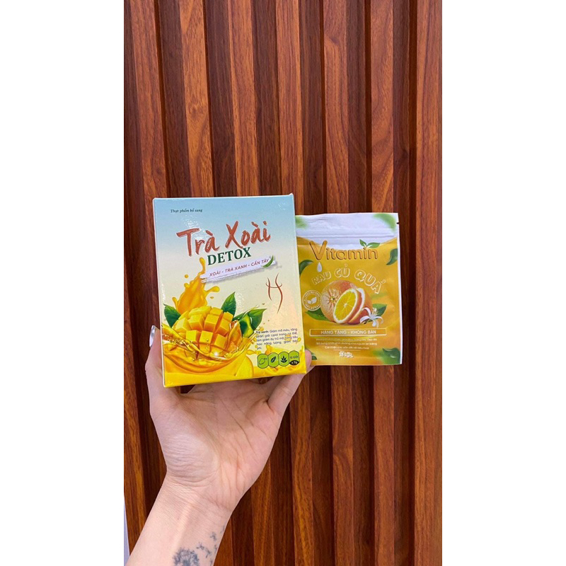 Trà XANH GIẢM CÂN THẢI ĐỘC HỘP 12 GÓI)