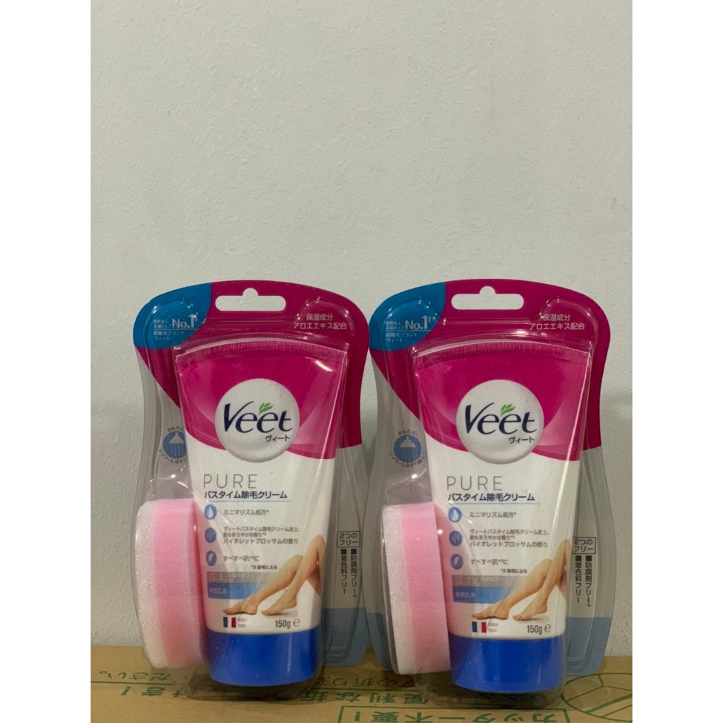 Kem Tẩy Lông Veet Hair Removal Cream Nội Địa Nhật Bản 150g