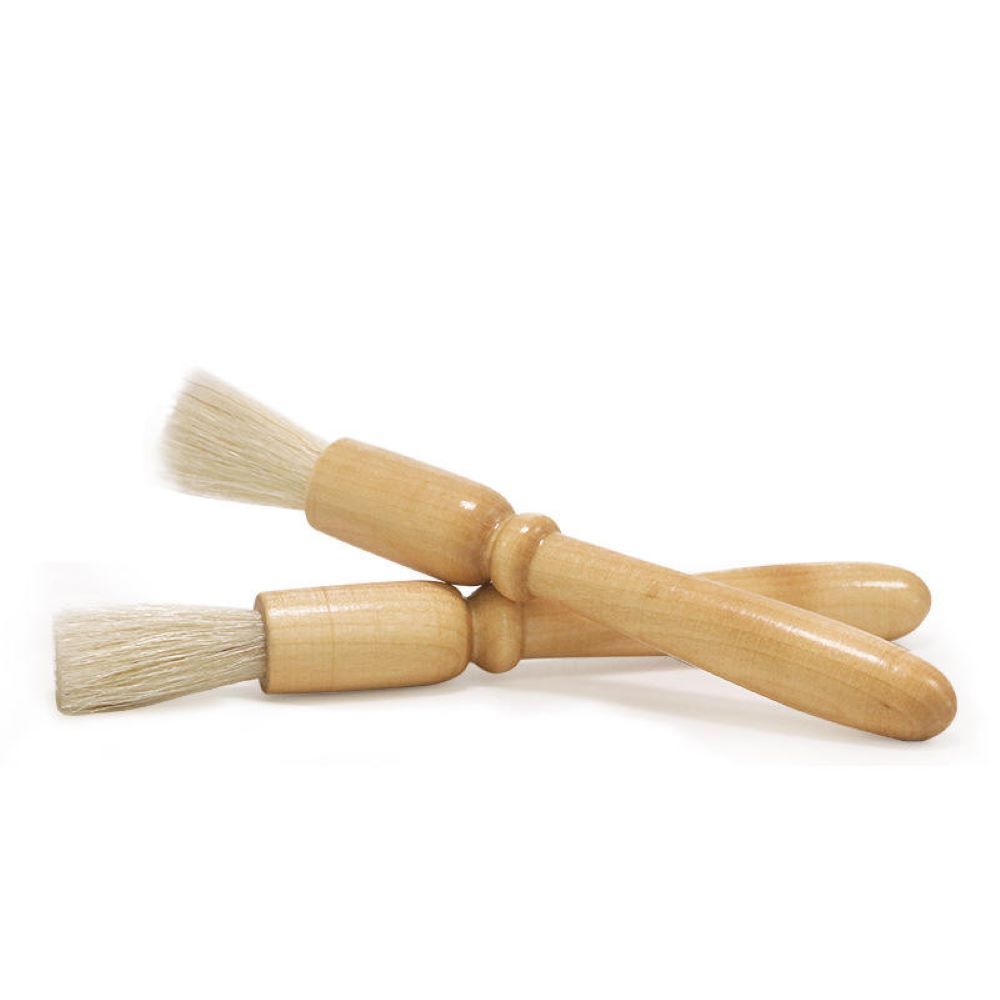 Cọ vệ sinh máy xay, máy pha cà phê tay cầm gỗ - Chổi vệ sinh máy Cọ vệ sinh máy xay cà phê