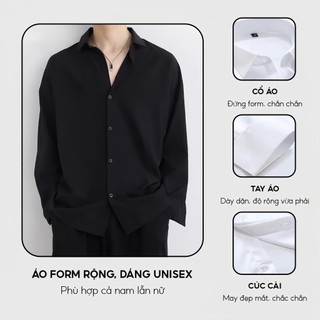 Áo Sơmi Trơn Tay Dài | Sơ Mi Lụa Mềm CNK 100% | CHUẨN CAO CẤP 1:1 THƯƠNG HIỆU