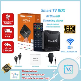 Android tv box g96mini 5g bản android 13 , tiếng việt wifi 5g,rk3528 8k hd wifi tivi box tv