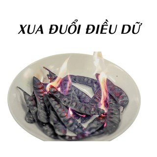 [Túi lớn loại 500gram] Trái bồ kết sấy khô - Tấn Phát - Đen tóc mượt da