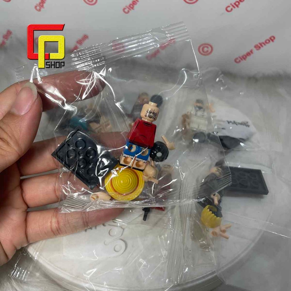 Bộ 6 nhân vật lắp ráp One Piece - XP056 - Set 6 Figure One Piece