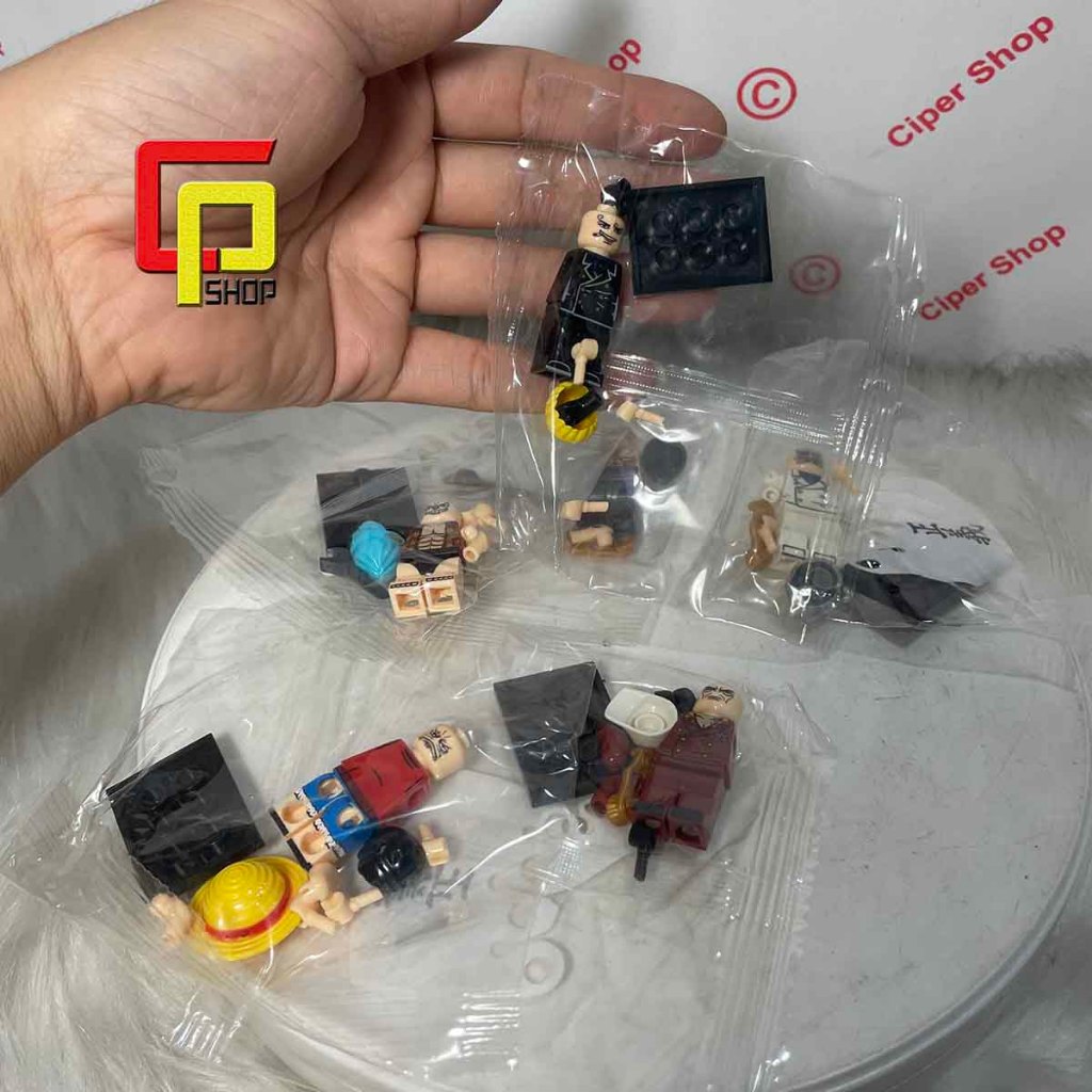 Bộ 6 nhân vật lắp ráp One Piece - XP056 - Set 6 Figure One Piece