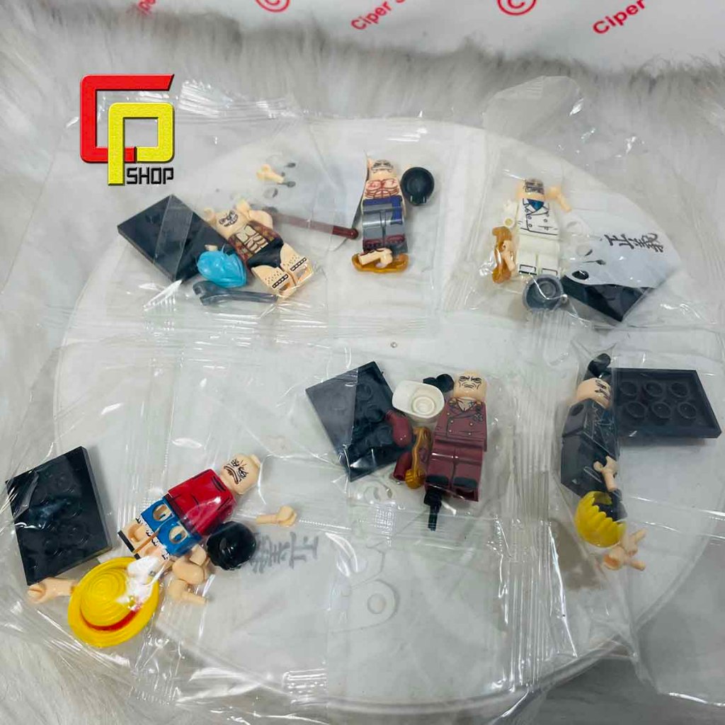 Bộ 6 nhân vật lắp ráp One Piece - XP056 - Set 6 Figure One Piece