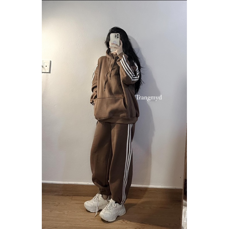 Set nỉ bông hoodie
