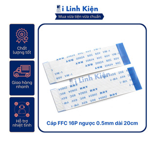 Cáp ffc 16p ngược 0.5mm dài 20cm loại 1