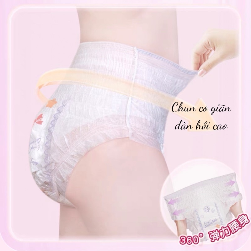 Băng vệ sinh dạng quần Tushie Treats túi 20 cái  - Dùng 1 lần, mềm mại, thấm hút, thoải mái và tiện lợi
