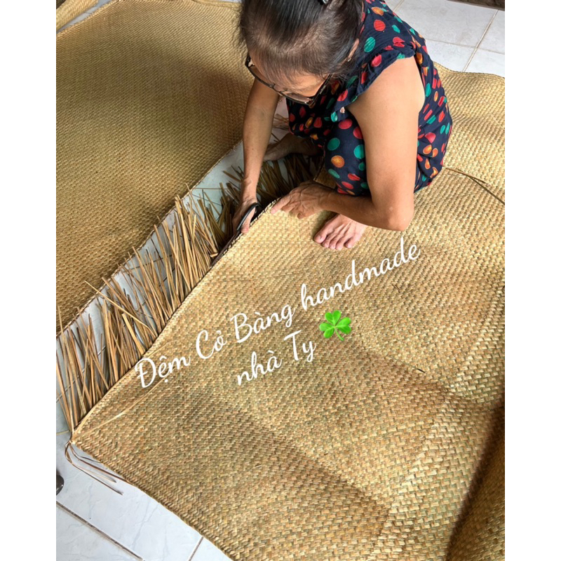 Đệm Cỏ Bàng handmade nhà Ty ☘️