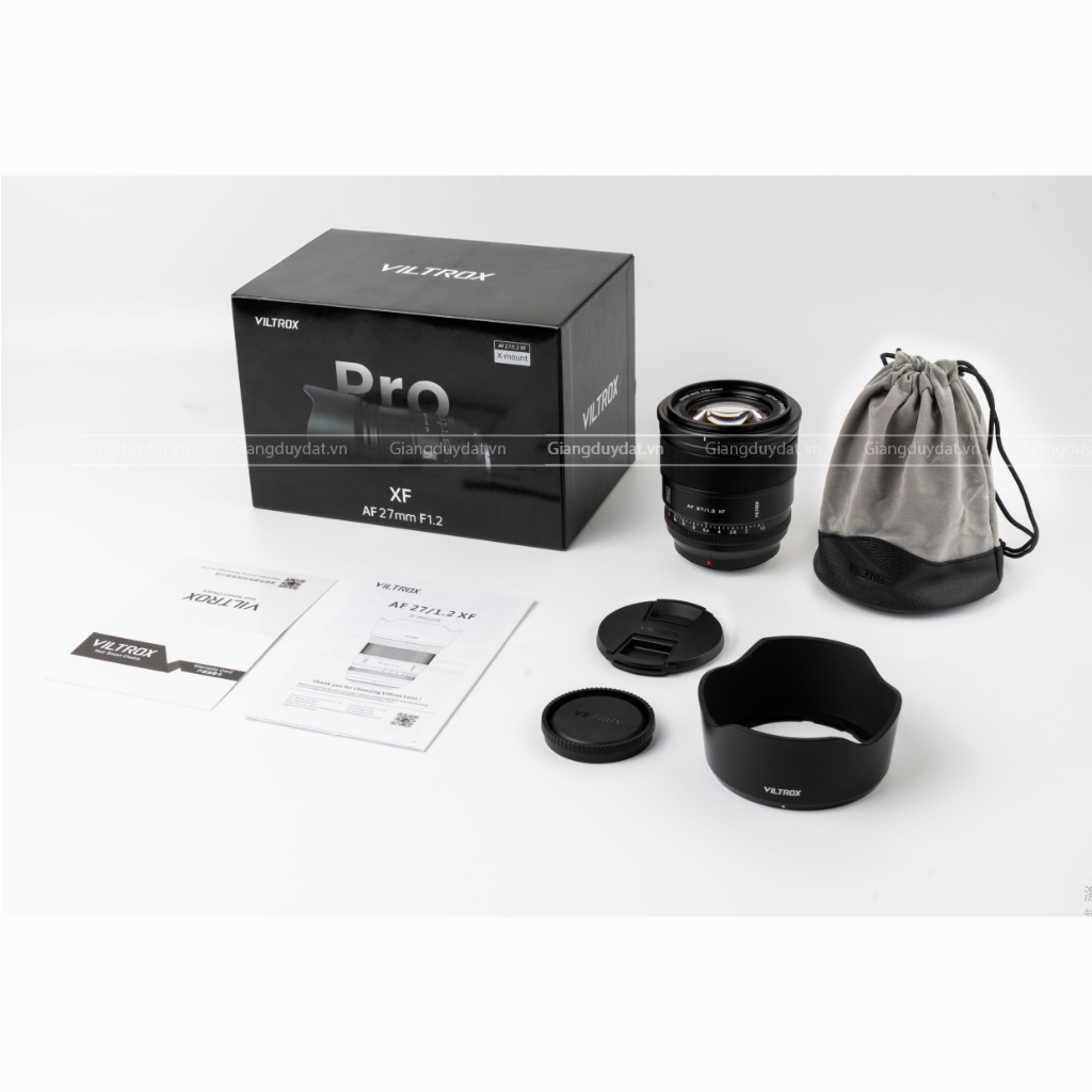 Ống Kính Viltrox AF 27mm f/1.2 PRO Dành Cho Máy Ảnh Sony E, Fujifilm X