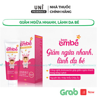 Kem Em Bé - Làm dịu vết mẩn ngứa, rôm sẩy, côn trùng đốt. Ngăn ngừa thâm sẹo. An toàn cho trẻ sơ sinh tub 20g