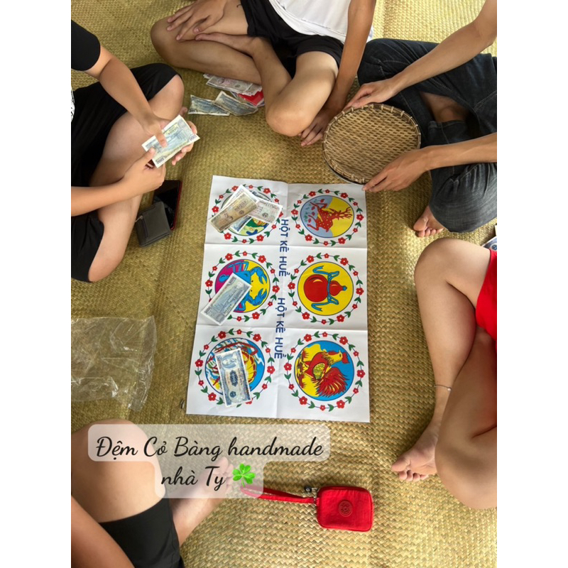 Đệm Cỏ Bàng handmade nhà Ty ☘️